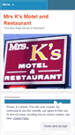 Mobile Screenshot of mrsksrestaurant.com